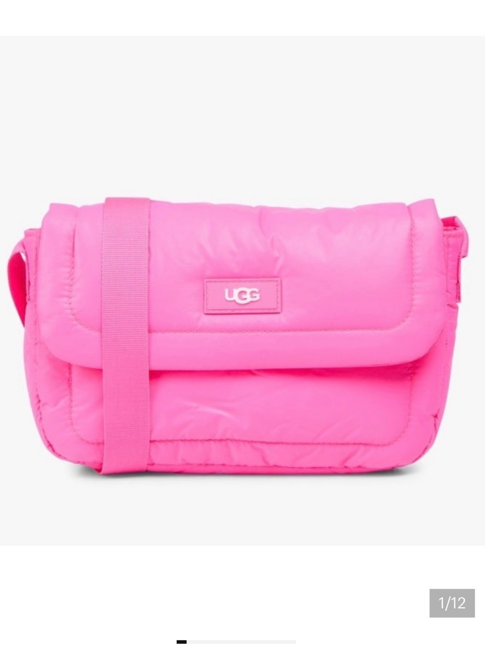 UGG Dalton Nylon Puffer
Crossbody in Taffy Pink Color